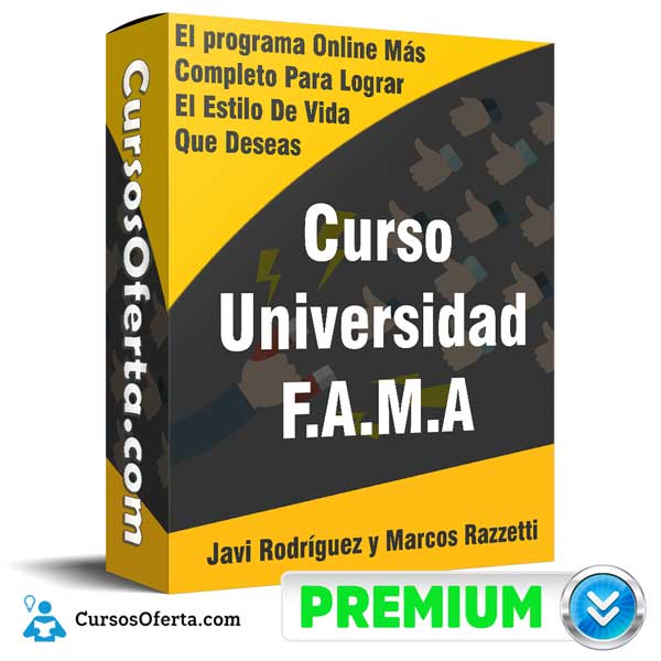 Curso Universidad FAMA – Javi Rodríguez y Marcos Razzetti 1 Curso Universidad FAMA – Javi Rodríguez y Marcos Razzetti