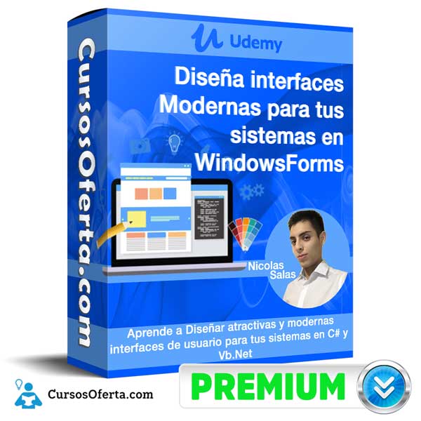 Diseña interfaces Modernas para tus sistemas en WindowsForms - Nicolas Salas 1 Diseña interfaces Modernas para tus sistemas en WindowsForms - Nicolas Salas