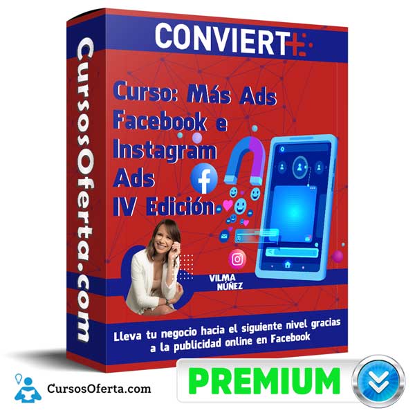 Curso Más Ads Facebook e Instagram Ads IV Edición - Conviert+ 1 Curso Más Ads Facebook e Instagram Ads IV Edición - Conviert+