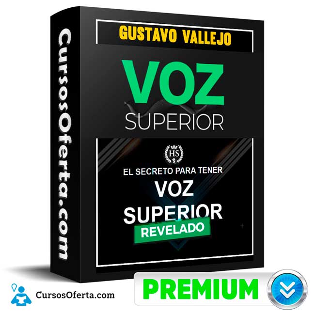 Curso Voz Superior - Gustavo Vallejo 1 Curso Voz Superior - Gustavo Vallejo