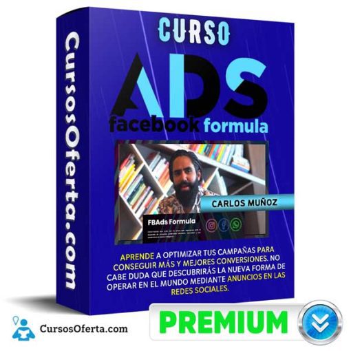 Curso FBAds Fórmula – Carlos Muñoz 1 curso fbads formula carlos munoz 652db8c2e6688