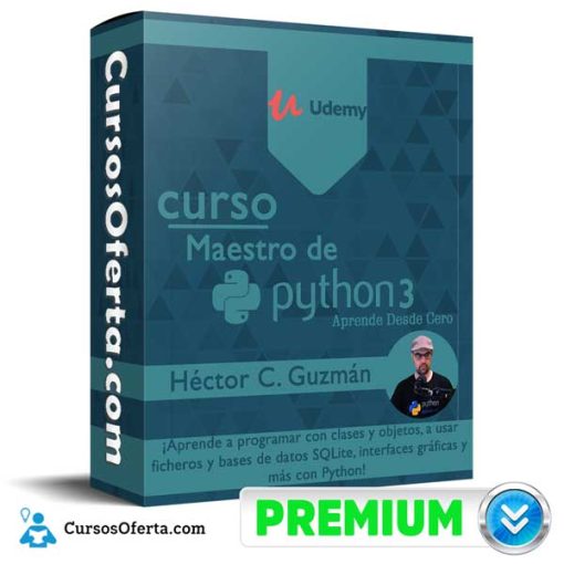 Curso Maestro de Python 3: Aprende Desde Cero 1 curso maestro de python 3 aprende desde cero 652dc25f2e34b
