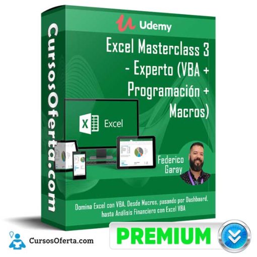 Excel Masterclass 3 – Experto (VBA + Programación + Macros) 4 excel masterclass 3 experto vba programacion macros 652dc81c68236
